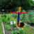 3.5ft HalfCrow™ Electric Inflatable Scarecrow