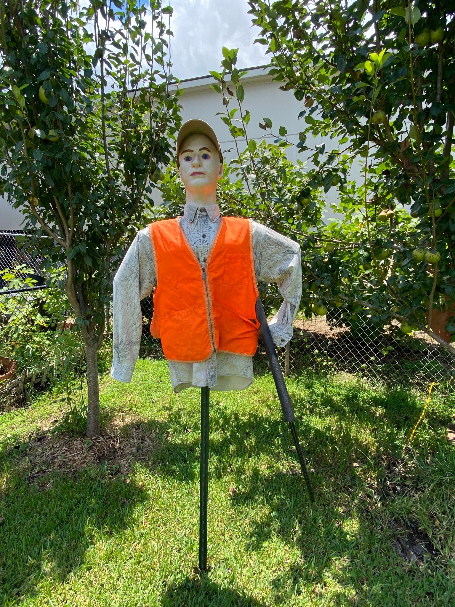 Wind Driven Mannequin Scarecrow